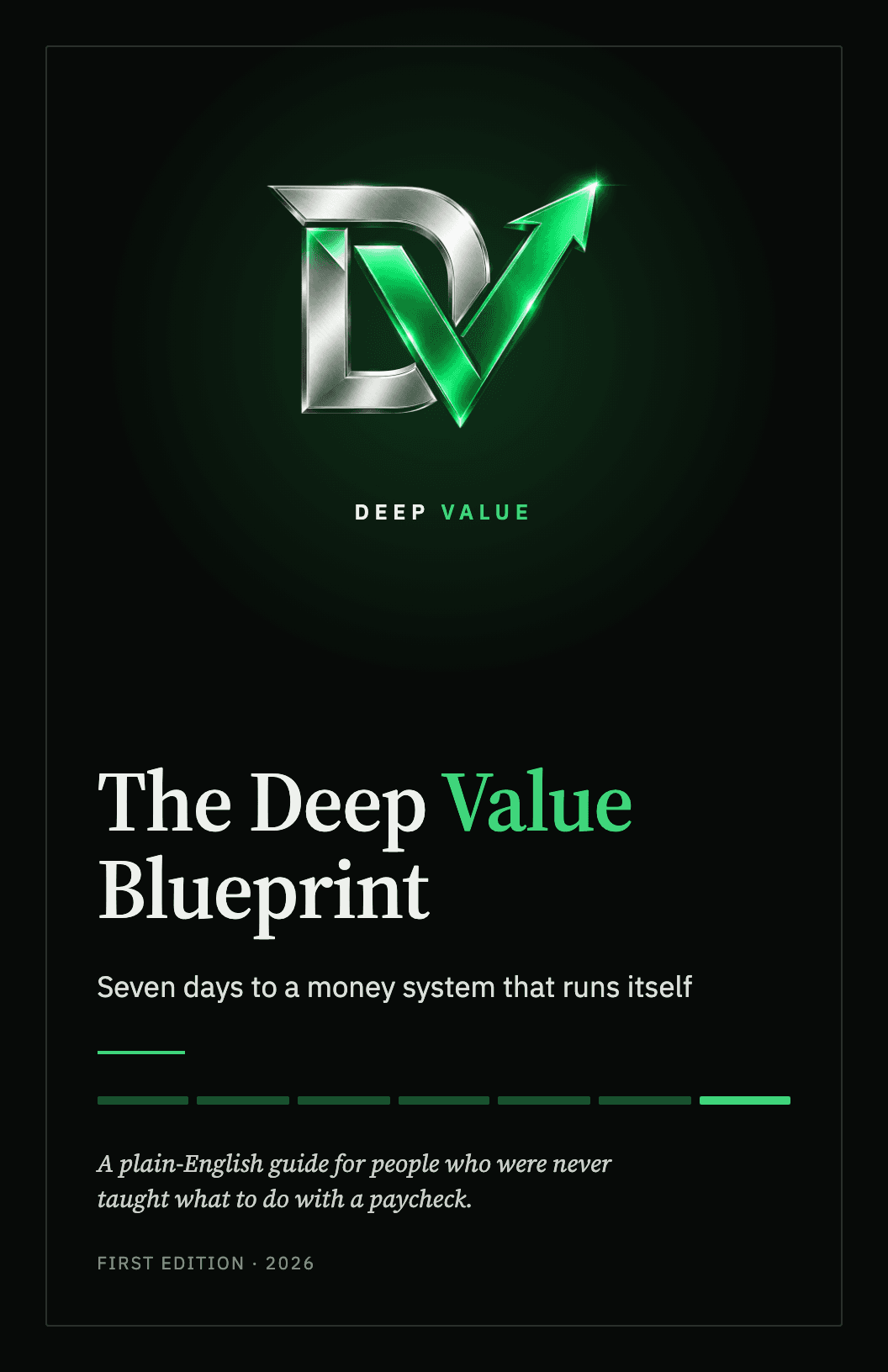 The Deep Value Blueprint cover